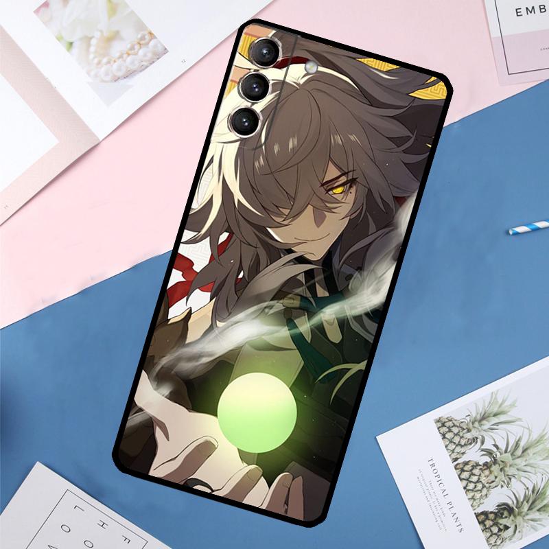 

Чехол Honkai Star Rail Jing Yuan для Samsung Galaxy S25 Ultra S21 S22 S23 S24 Ultra S9 S10 Plus S20 FE S25 FE Задняя крышка Galaxy S22