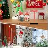 2Pcs/set Handmade Resin Gnomes Elf Cartoon Santa Claus Ornaments Christmas Elf Sculpture  Holiday