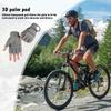 Fingerless Work Gloves Adjustable Wrist Gym Gloves Anti Slip Reinforced Palm Hand Out Mittens For Hunting Cycling Climbing