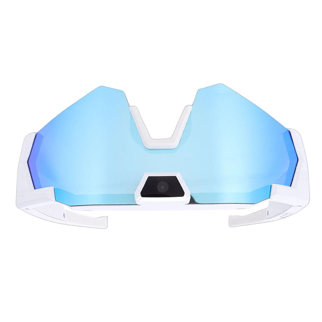 1080P HD Camera Glasses Video Recording Glasses WiFi Polarized Smart Sunglasses for Outdoor Sports Cycling Blue Lenses