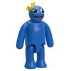 Rainbow Friends Happy Blue Action Figure Tall Poseable Series – (5-inch Figure, 1)