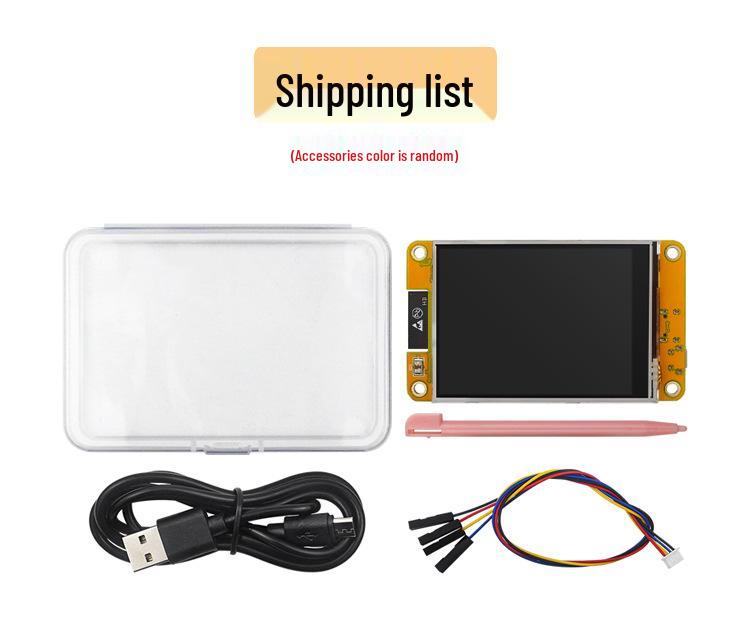 ESP32 Dev Board with 2.8-inch Touchscreen, WiFi, Bluetooth, 240x320 TFT Display, LVGL Compatible