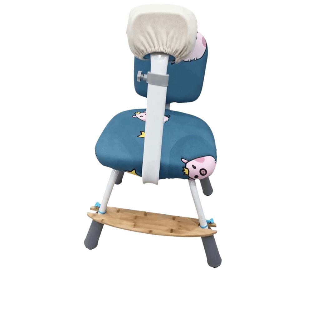 50cm Adjustable HighChair Foot Rest Natural Bamboo Wooden Toddler Chair Footrest Baby High Chair