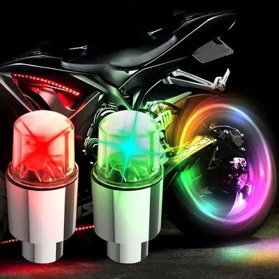 LED colorato tappo valvola pneumatico auto auto moto bicicletta ruota lanterna pneumatico pneumatico valvola aria stelo luce tappo accessorio pneumatico auto