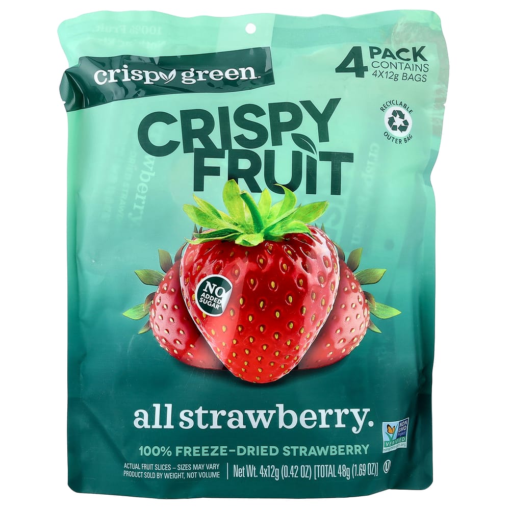 iHerb Crispy Fruit Strawberry Flavor 12g - 1 ea