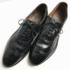 Allen Edmonds Chester USA Made Full Brogue Wingtip Shoes Black Size 11D / 28.5-29.0cm(USED)