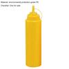 Squeeze Bottle Lightweight Dustproof PE Plastic Squeeze Bottle for Kitchen