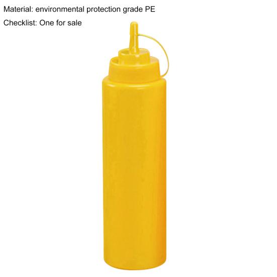 Squeeze Bottle Lightweight Dustproof PE Plastic Squeeze Bottle for Kitchen