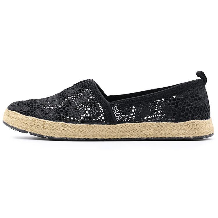 (WMNS) Skechers Bob s Slip-on Shoes Black Women s 66666096-BBK EU 39.5