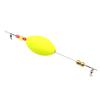 Fishing Bobbers Weighted Popping Floats Vibrant Color Strong Buoyancy Saltwater Freshwater Fishing Floats Accessories