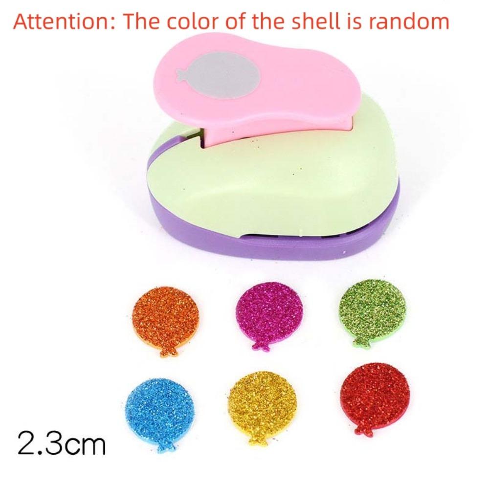 7*6*4cm Flower Furador Random Color DIY Embossing Punches DIY Paper Cut Puncher  for Card