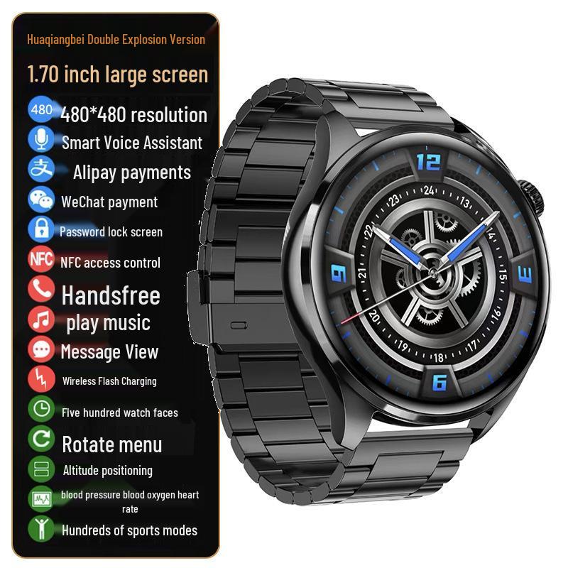 2025 NFC Bluetooth Call T05 Smartwatch GT5Pro for Men & Women