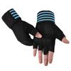 Gym Gloves Men's Dumbbell Equipment Horizontal Bar Exercise Wrist Guard Training Half Finger Outdoor Sports Pull Up Half