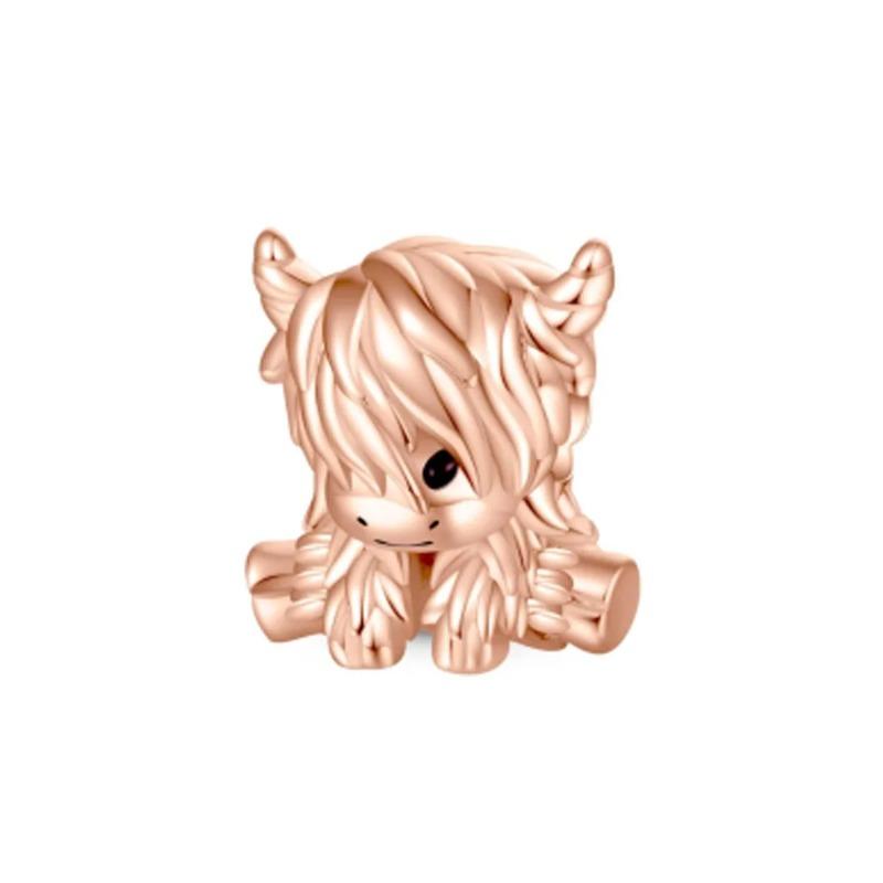 925 Silver Dog Claw Pendant Bracelet Charm Talisman for Men Women Birthday Gift Animal Jewelry Tiger Monkey Elephant Hedgehog