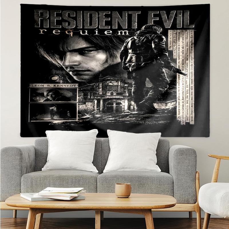1PC Survival Horror Saga Tapestry Accessories Playroom Tapestry, for Bedroom,Livingroom, Dormitory Room Wall Decor Fan Birthday Gifts