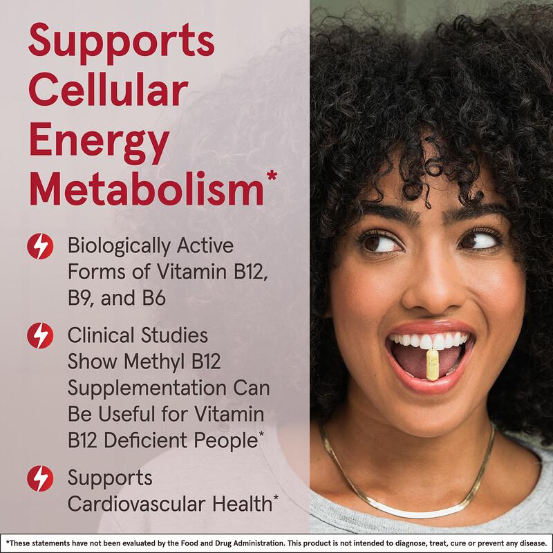 Vegan Methyl B-12 & Methyl Folate, Lemon, 100 Chewable Tablets