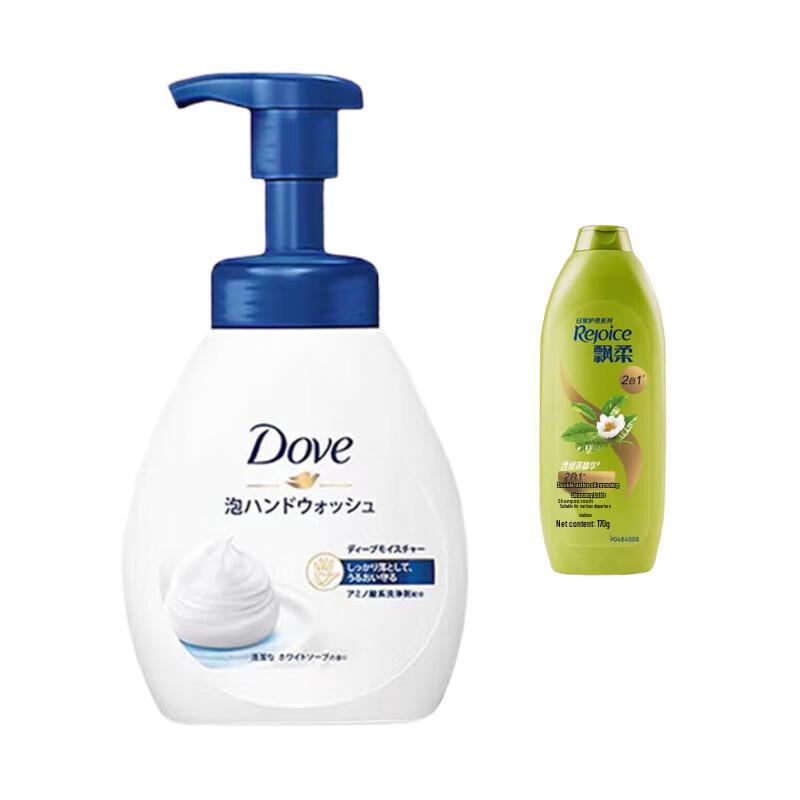 Dove Gentle Foam Hand Wash & Oil Control Shampoo Set