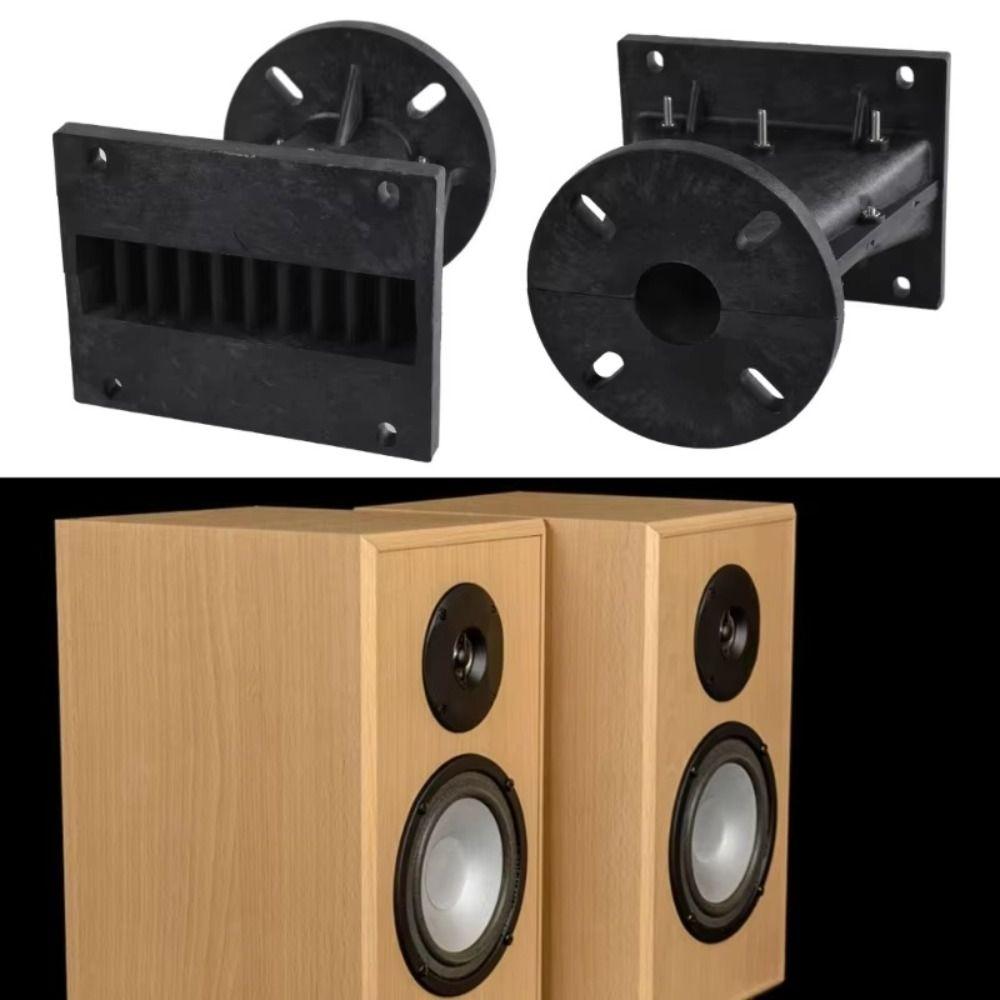 1Pcs Wide Coverage Angle Tweeter Horn Wave Guide  for Public Address System and Car Audio