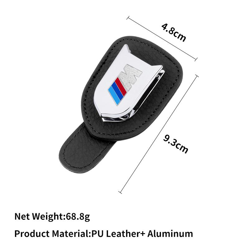 2025 Hot Car Glasses Case Sun Visor Glasses Holder Sunglasses Holder For BMW M Power X1 X3 X4 X5 X6 X7 F10 F20 F30 G20 G30 F15 F