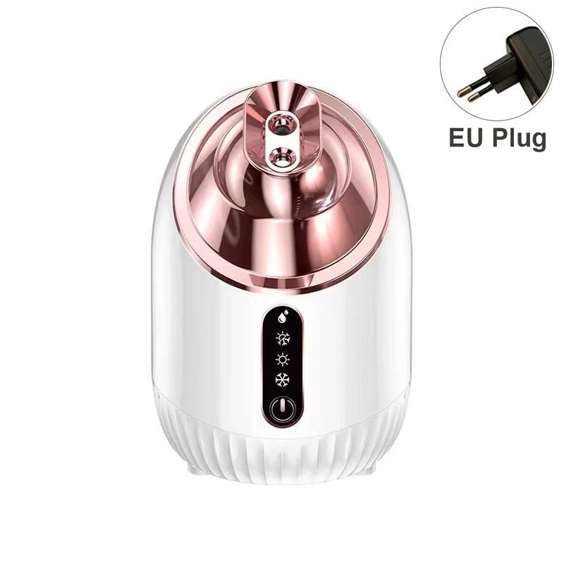 Face Steamer Nano Mist Sprayer Facial Steamer Cold & Hot Nebulizer Facial Sauna Humidifier For Pores Cleansing Moisturizing SPA