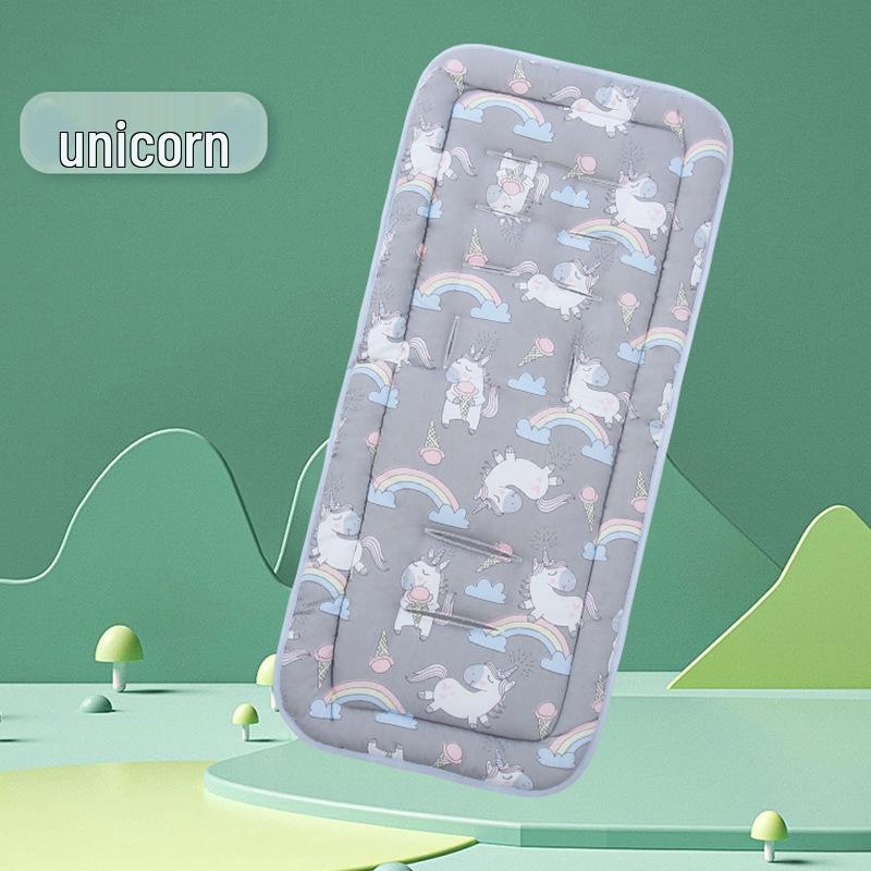 Thickened Cotton Pad Shock-Absorbing Baby Stroller Cushion for High Chair & Rocking Chair, Four Seasons Use