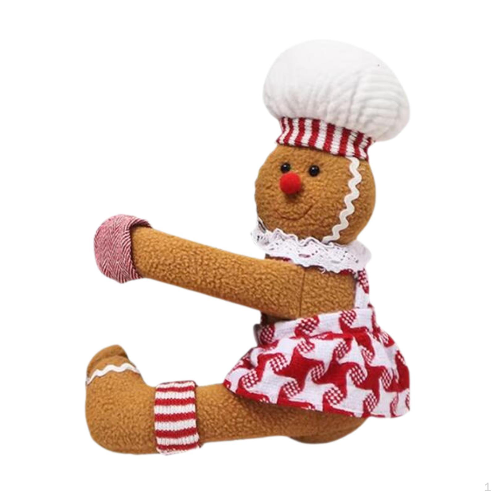 

Верхушка для рождественской елки Xmas Tree, украшения Hugger Decor Decorations Sculpture Plush Stuffed for Female