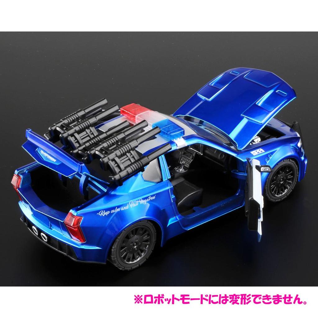 Transformers Diecast Vehicle The Last Knight Decepticon Barricade Total Length Diecast Car Ver. 1/24 Approx. 21.5cm Pre-painted
