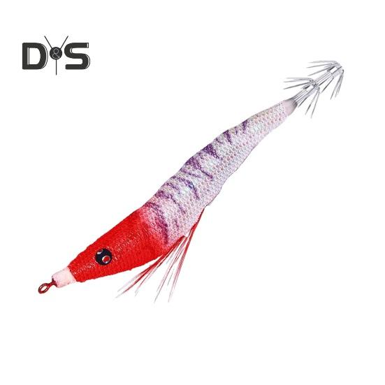 10.7CM/6.5G Bionic Shrimp Lure with Squid Hook Glow-in-the-dark Realistic Artificial Bait Saltwater Freshwater Bass Walleye Trout Fishing Accessories