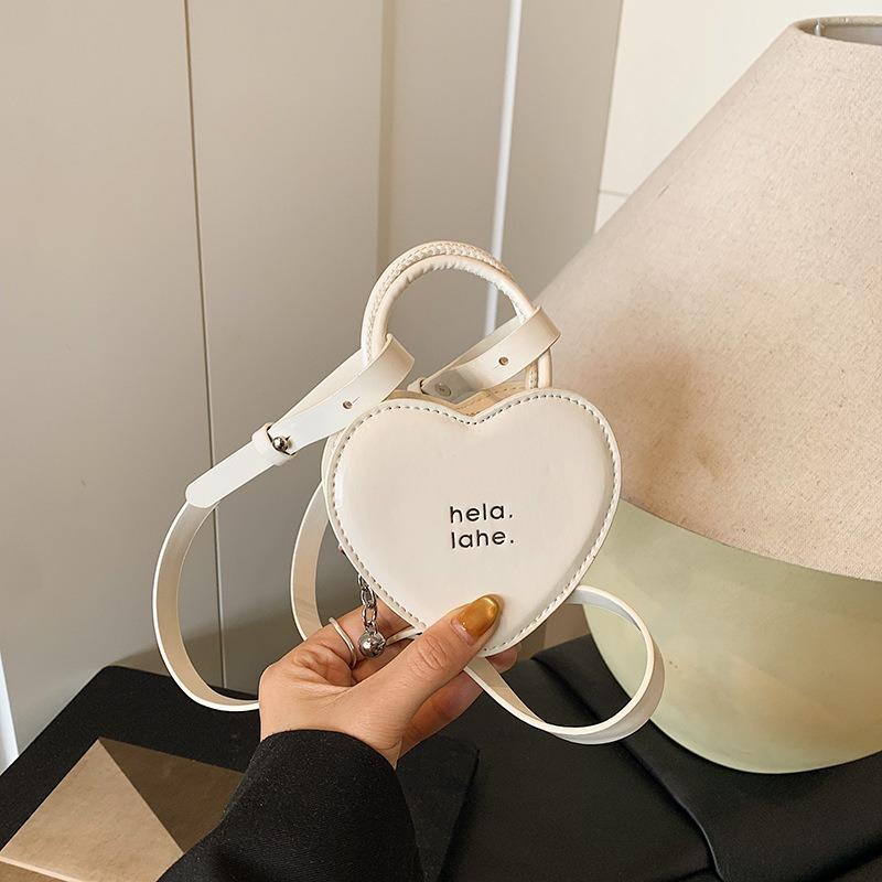 Nischenmode Liebe Mini Lippenstifttasche Damen Sommer neu einfach und vielseitig Messenger Bag