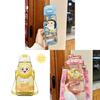 Eggy Party Childrens Plastic Cup With Double Drinking Straw For School And Outdoor Use