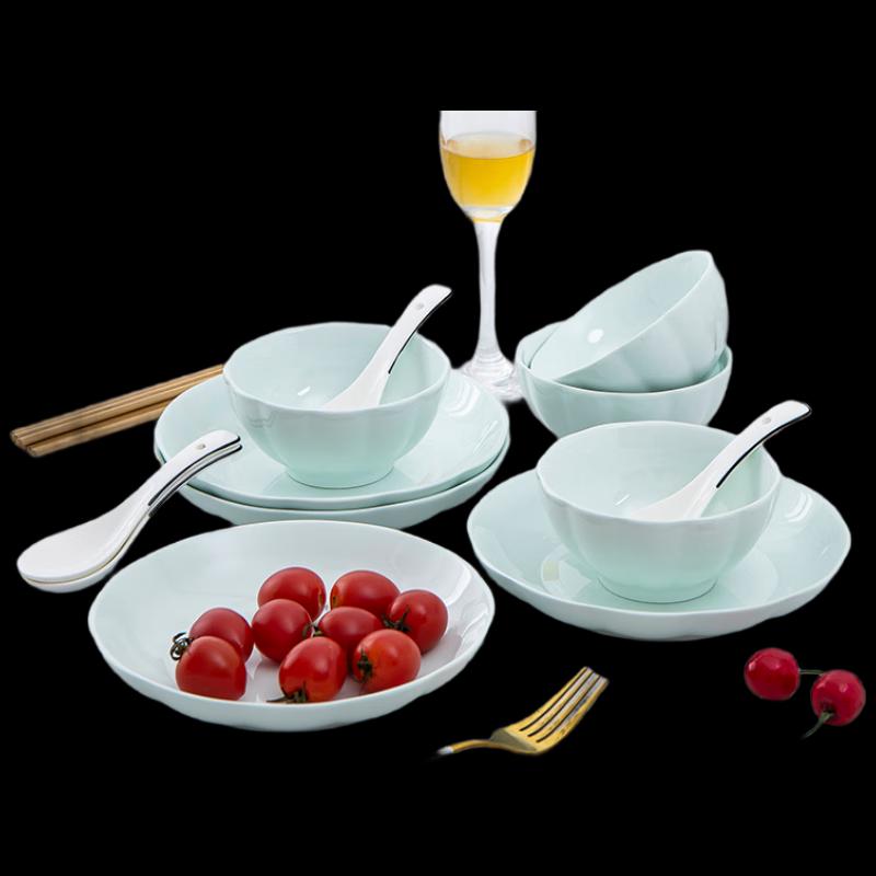 Wo Ding 16-Piece Ceramic Dinnerware Set