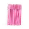 ANNAFRIS 1Pack 50Pcs Disposable Eyelash Brush Soft Head Crystal Eyebrow Brush Lash Extension Brush Mascara Wand Makeup Tool