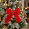 Holiday Velvets Ribbon Hanging Decoration For Restaurants Weddings And Seasonal Displays