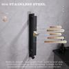 Self-Adhesive Towel Holder No Drilling Stainless Steel Guest Towel Holder Easy To Install for Hanging Bathroom Wall Guest Toilet