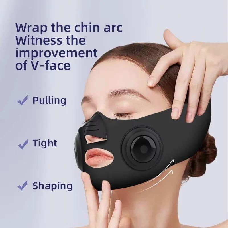 NEW EMS V-line Complexion Lift MassagingTool Facial Slimming Mask Anti Wrinkle Double Chin Reducer Cheek Lift Up Belt Face Beauty Device