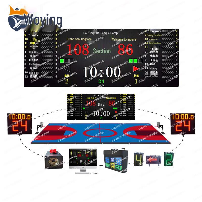 Woying Basketball Game Timing & Scoring System