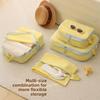 4Pcs Space Saving Compression Packing Cube Waterproof Luggage Organizer Set Carry On Luggage