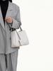 Women's Large Capacity Genuine Leather Drawstring Bucket Bag - Korean Style Fashionable Tote for Commute