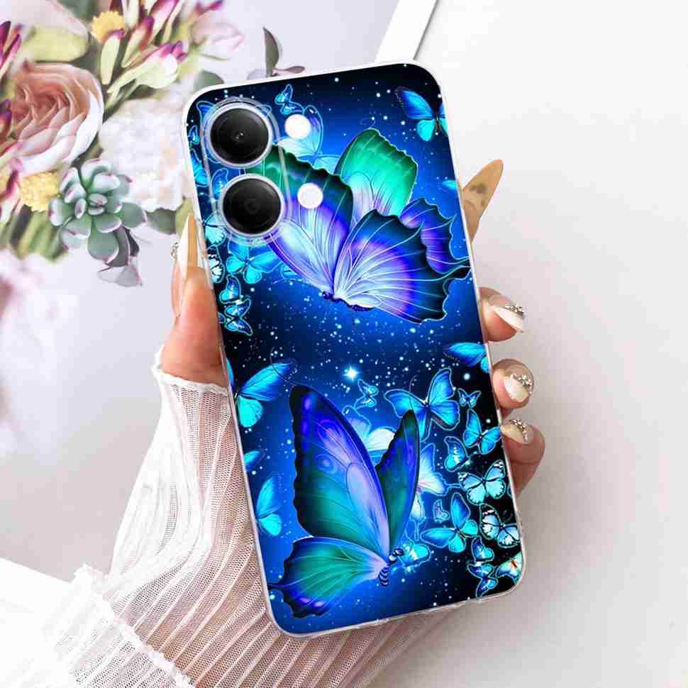 For vivo Y05 4G 6.74" Case Simple Cute Cartoon Cat Rabbit Silicone TPU Back Cover For Vivo y05 VIVO Y 05 4G Phone Cases Bumper