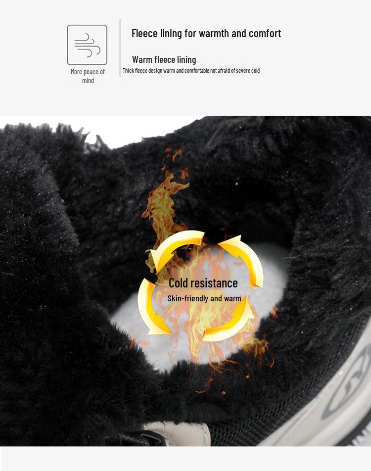 Pánské zimní kotníkové boty Martin s fleecovou podšívkou: Retro, Hřejivé, Trendy, Všestranné pracovní tenisky