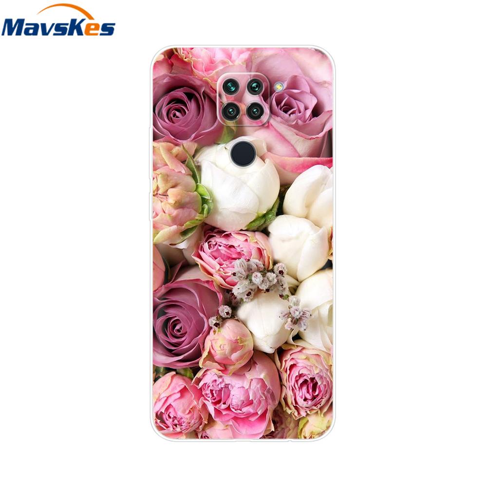 Phone Case For Xiaomi Redmi Note 9 Case 6.53'' Soft Silicone TPU Back Cover for Xiaomi Redmi Note 9 Note9 Case Coque Fundas Para