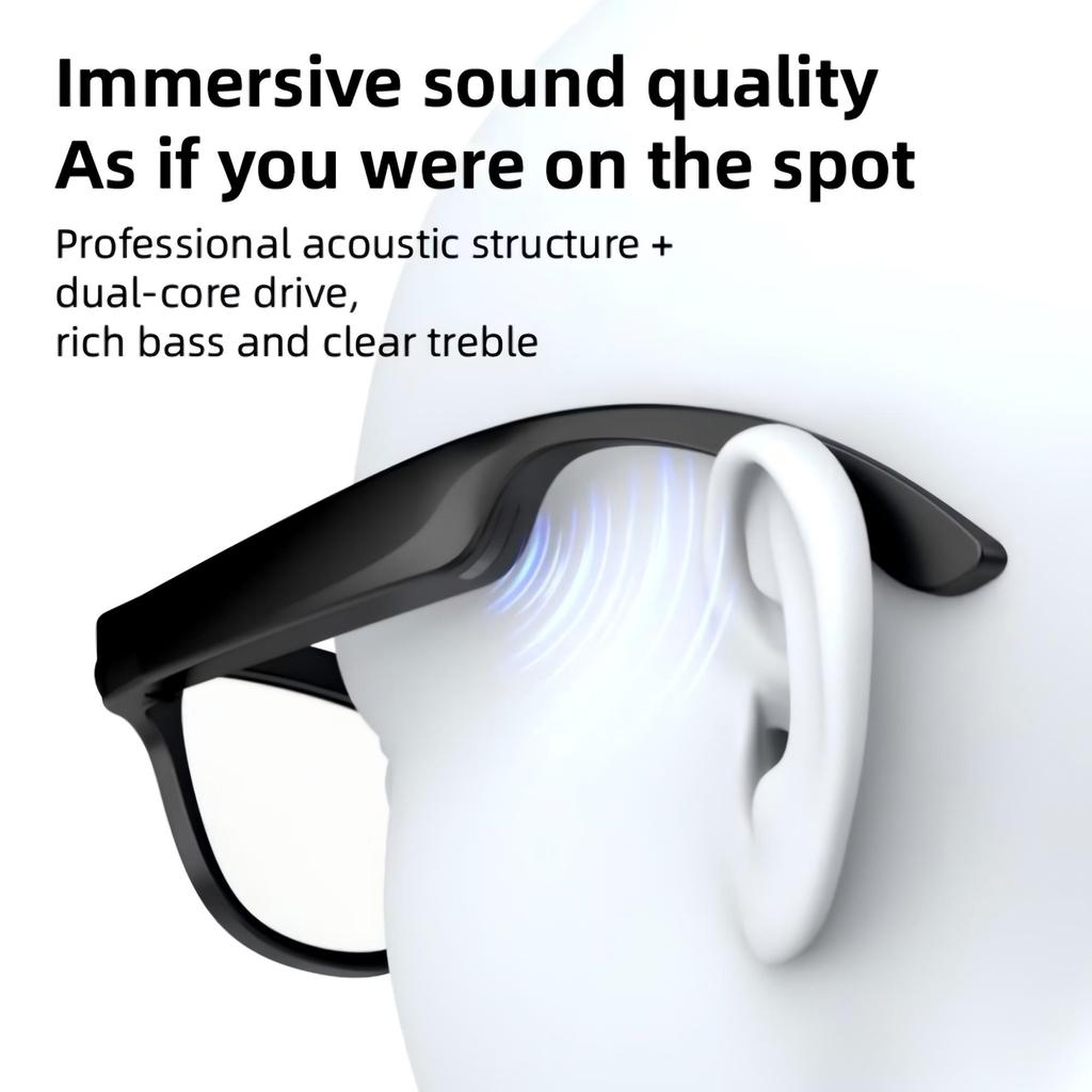Multifunctional 2026 New 800W HD Camera AI Smart Glasses 4K Photo 1080P Video Record AI Translation Call Waterproof Translation Sunglasses Men Women