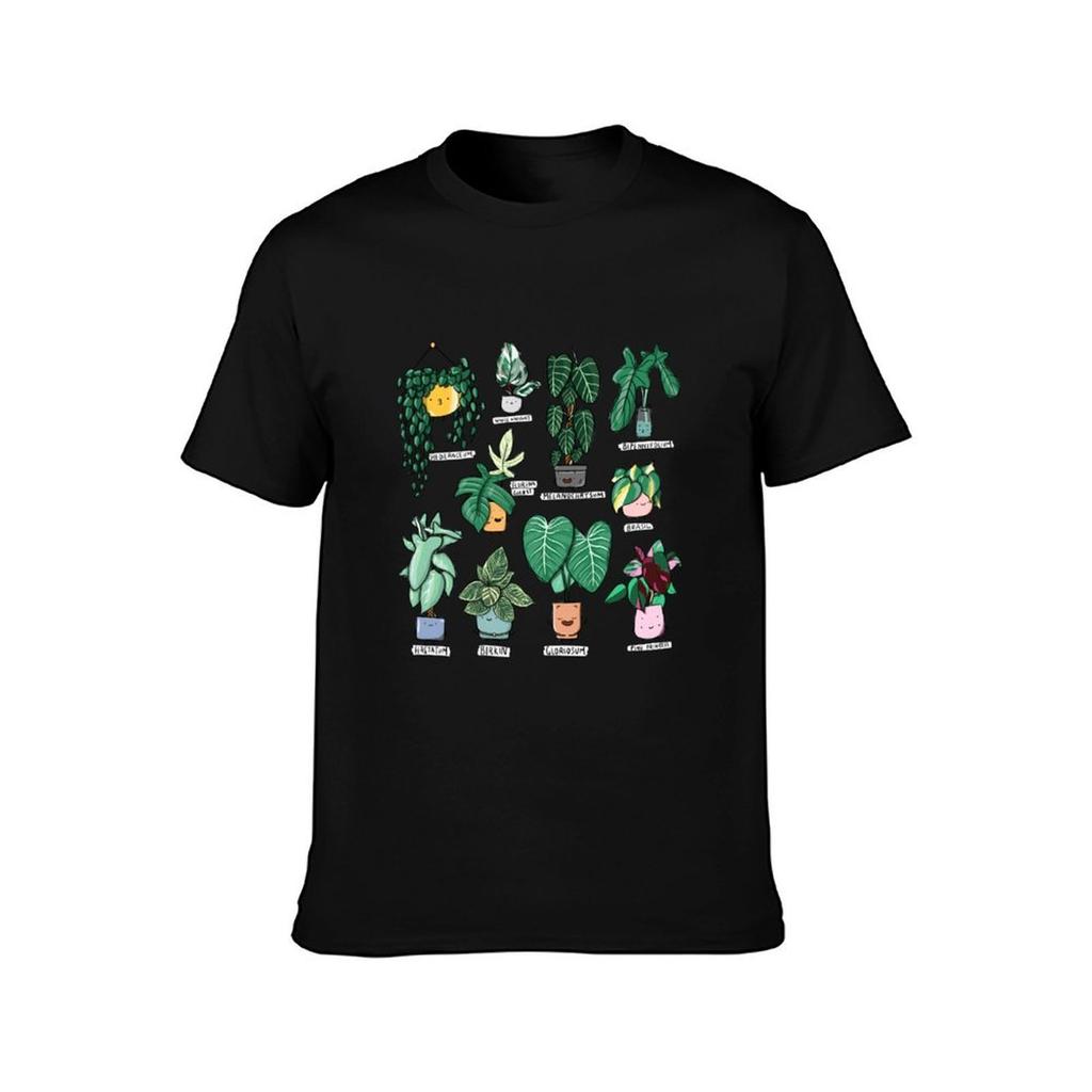 Philodendron Family TShirt Trendy Pattern TShirt for Men