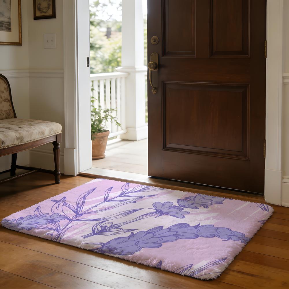 Floor Mat Soft Flannel Rug Non Slip Absorbent Mat for Bathroom Bedroom Home Decor Rapper W WAKE UP LUCKI