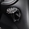 Decorative Engine Start Stop Button Covers Shield Night Glow Easy to Install Add Unique Touch to Car Interior