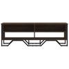 TV Cabinet in Brown Oak Look 122 x 34 x 41 cm Engineered Wood