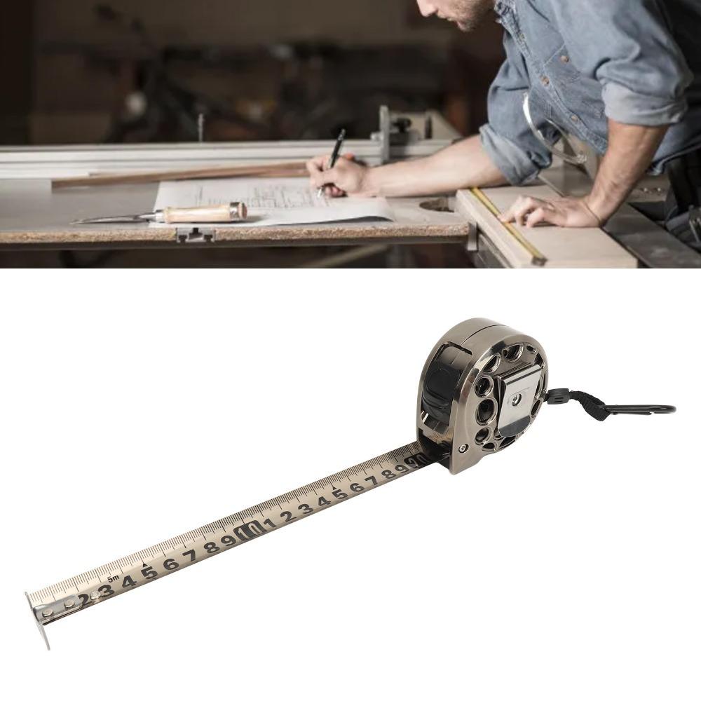 5 Meter Retractable Measuring Scale Ruler 25mm Measuring Ruler Tape Measure Outdoor Projects