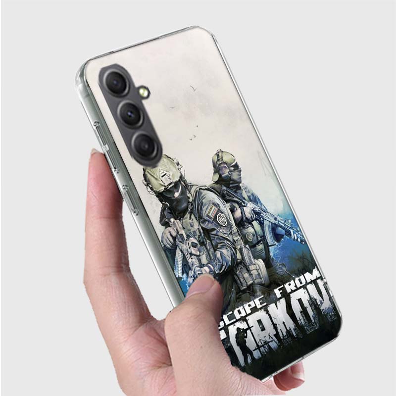 Escape From Tarkov Phone Case for Samsung A16 A26 A36 A56 A17 A37 A57 A07 A06 A02S A03 A04S A05S Galaxy Note 20 10 A50S A71 A51
