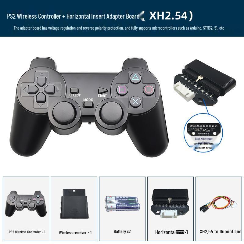 Songjia 2.4G Wireless PS2 Controller for Arduino Car Robots