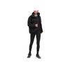 Adidas Big Baffle Logo Print Stand Collar Down Jacket Women Outerwear Black HN9934